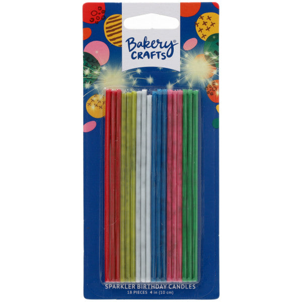 Multi Color Sparkler Specialty Candles