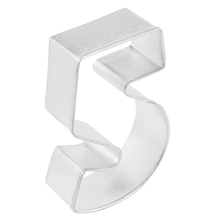Number 5 Cookie Cutter (3")