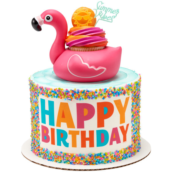 Tropical Party Cake Topper