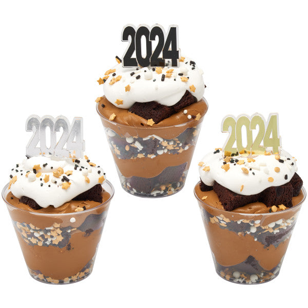 2024 Foil Cupcake Picks