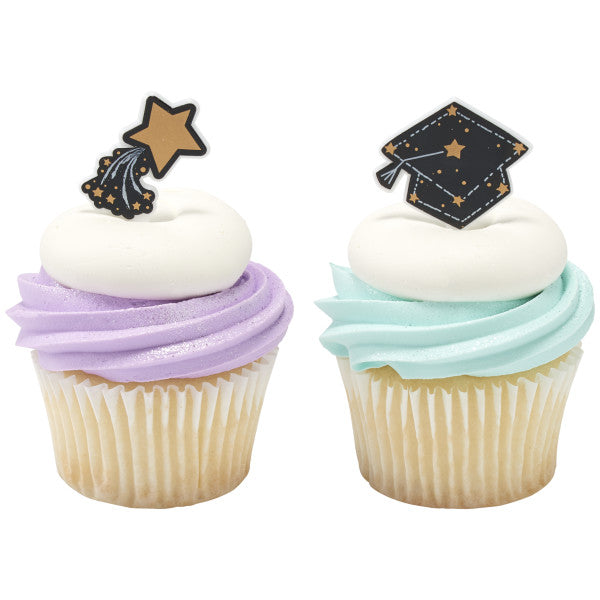 Shoot For The Stars Cupcake Picks