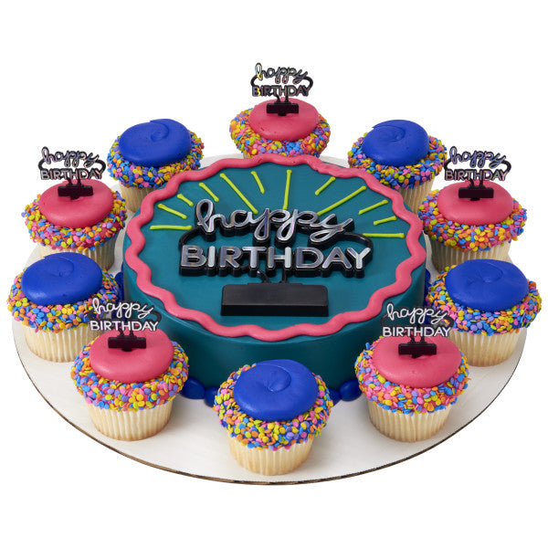 Neon Sign Happy Birthday Layon