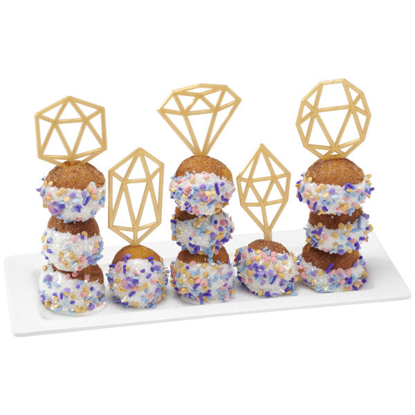 Gold Geometric Cake Kit