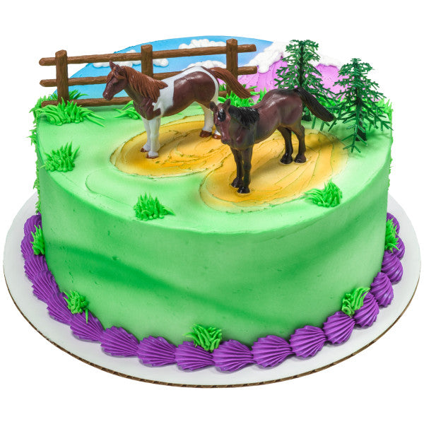 Horses Cake Topper