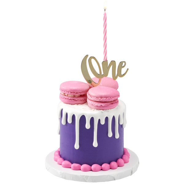One Plastic Candle Holder