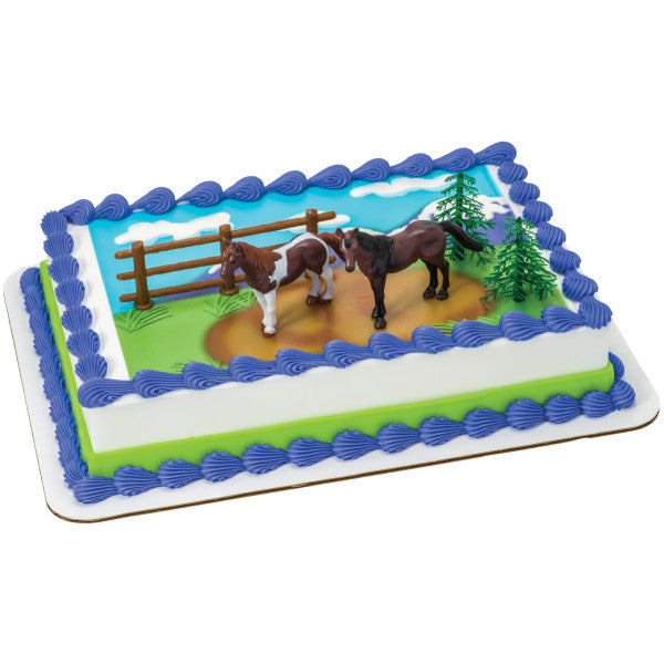 Horses Cake Topper
