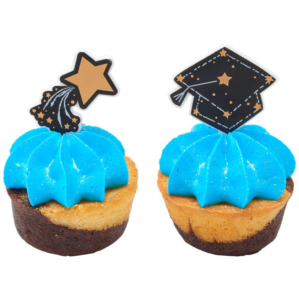 Shoot For The Stars Cupcake Picks
