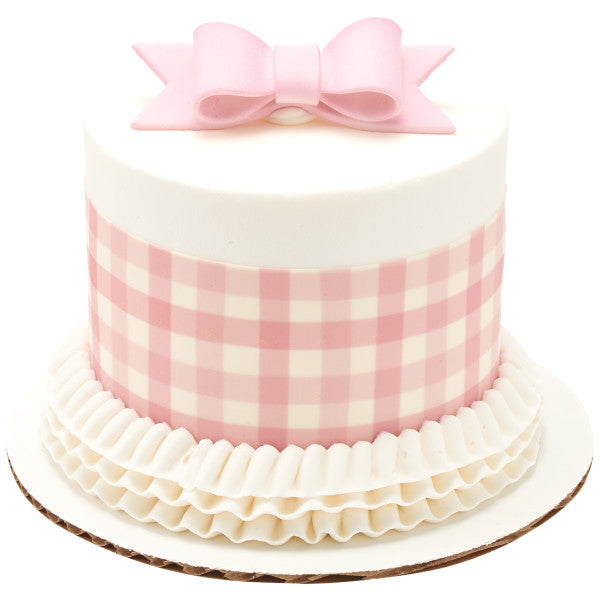 Gum Paste Bow - Mini White