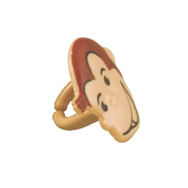 Curious George Cupcake Rings