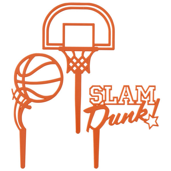 Basketball Cake Topper Kit