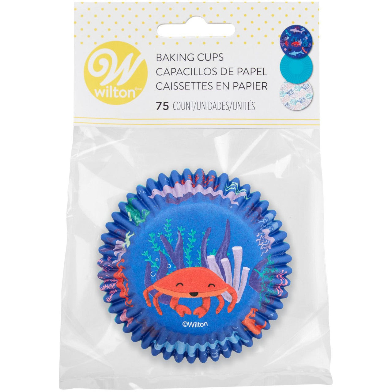 Ocean Life Paper Cupcake Liners