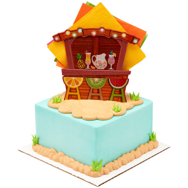 Tropical Party Cake Topper