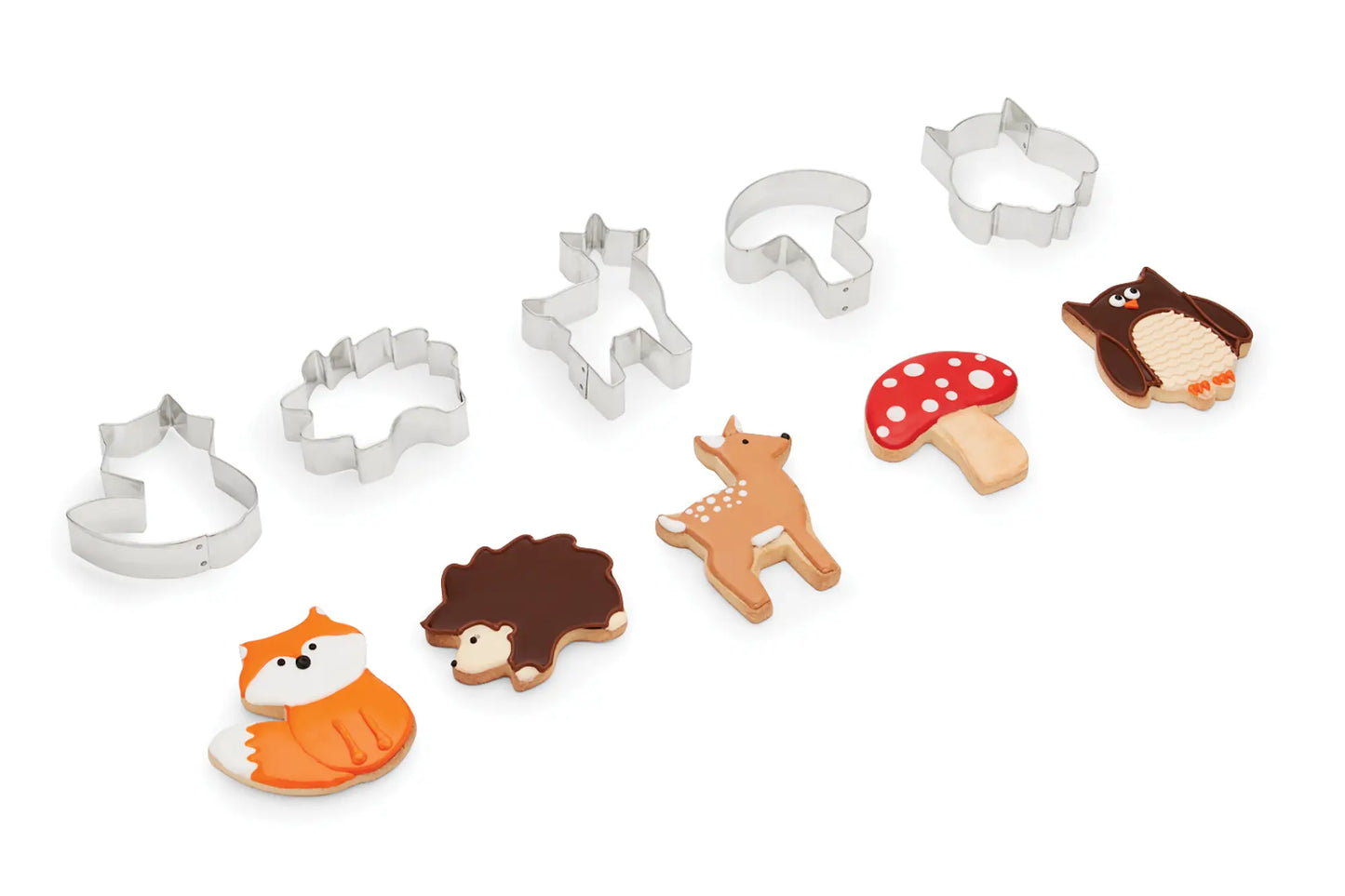 Woodland Animal Cookie Cutter Set