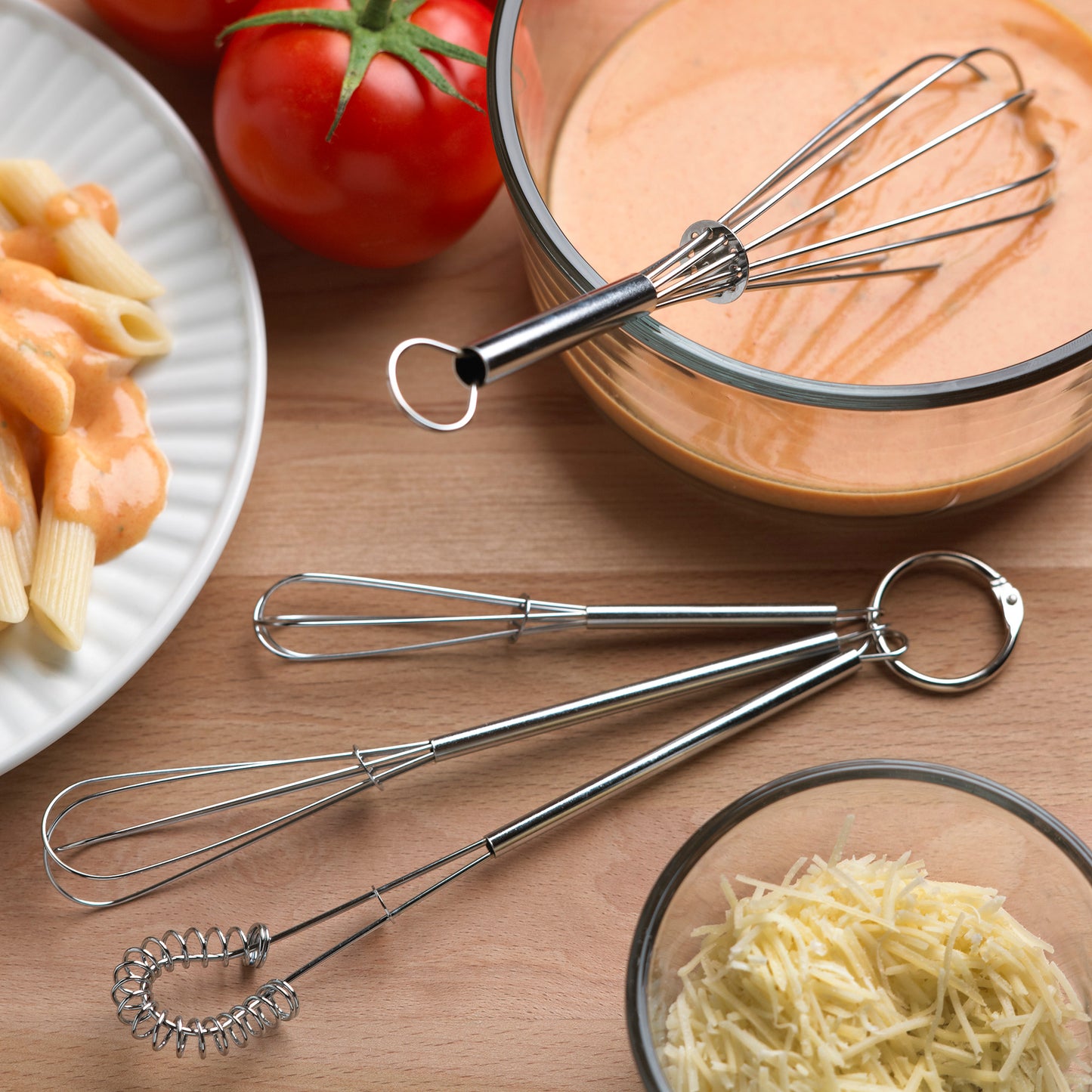 Mini Whisks, Set of 4