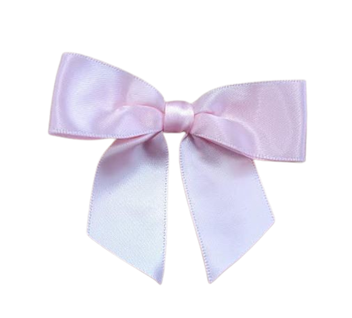 Pink Twist Tie Bows