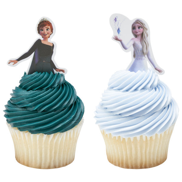 Anna and Elsa Cupcake pics