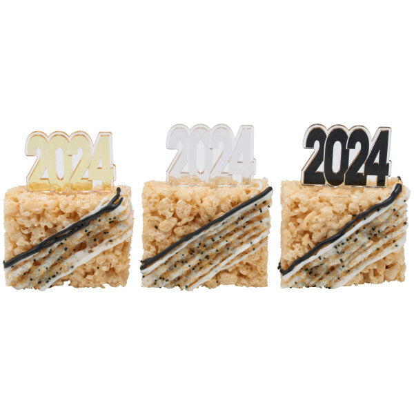 2024 Foil Cupcake Picks