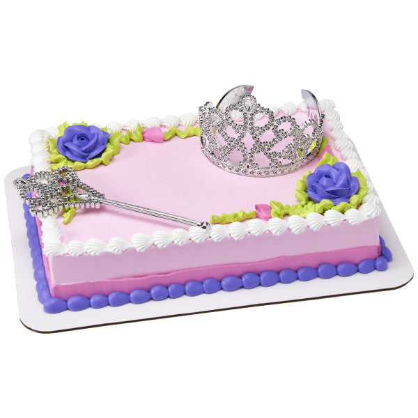 Crown and Scepter Cake Topper