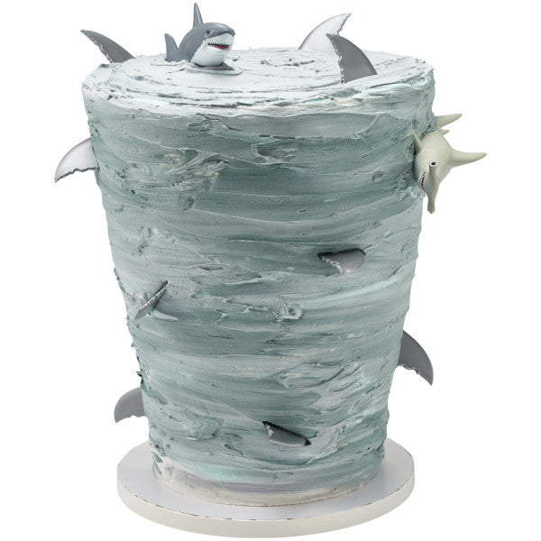 Shark Fin Cupcake Picks