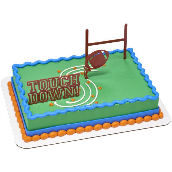 Football Cake Topper Kit