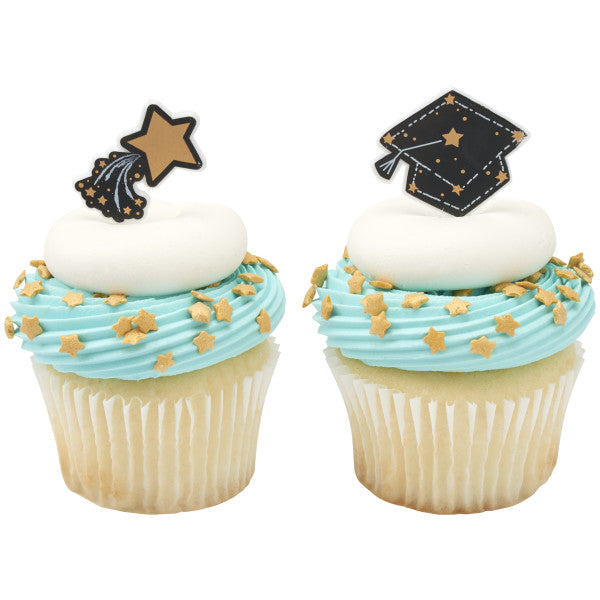 Shoot For The Stars Cupcake Picks