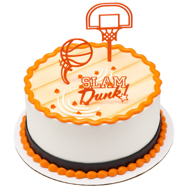 Basketball Cake Topper Kit