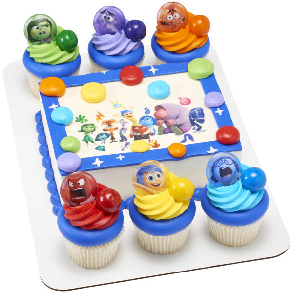 Disney and Pixar's Inside Out 2 Bursts of Emotion! Cupcake Rings