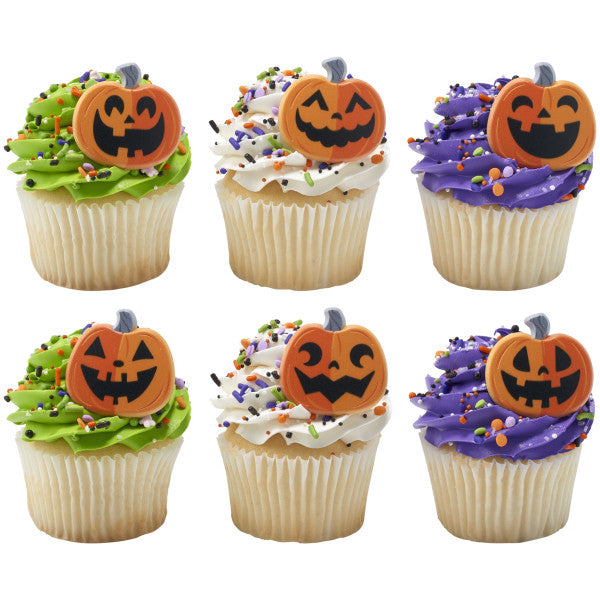 Jack-O'-Lanterns Cupcake Rings