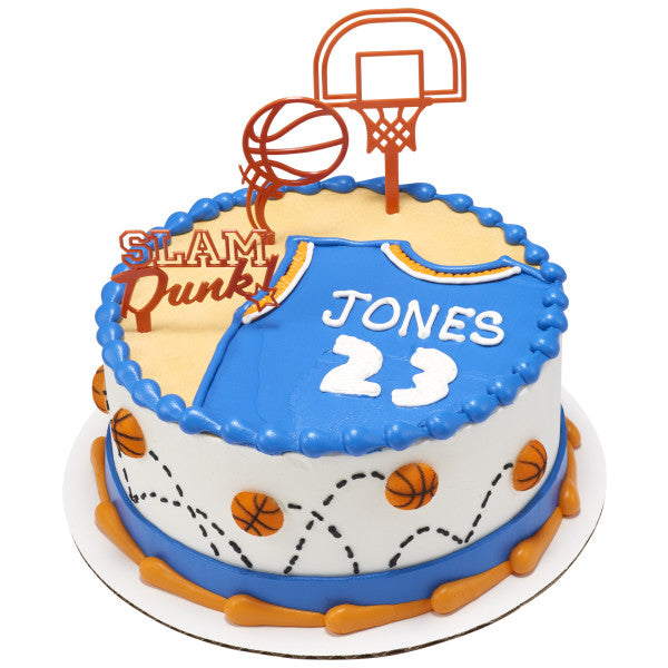 Basketball Cake Topper Kit