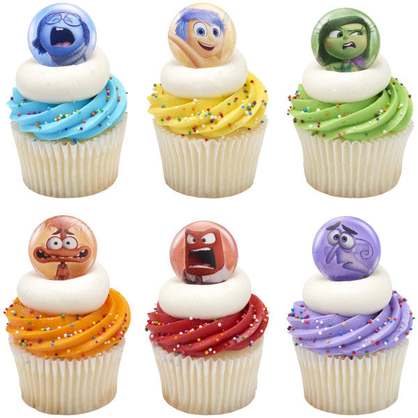 Disney and Pixar's Inside Out 2 Bursts of Emotion! Cupcake Rings