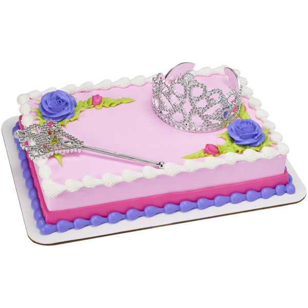 Crown and Scepter Cake Topper