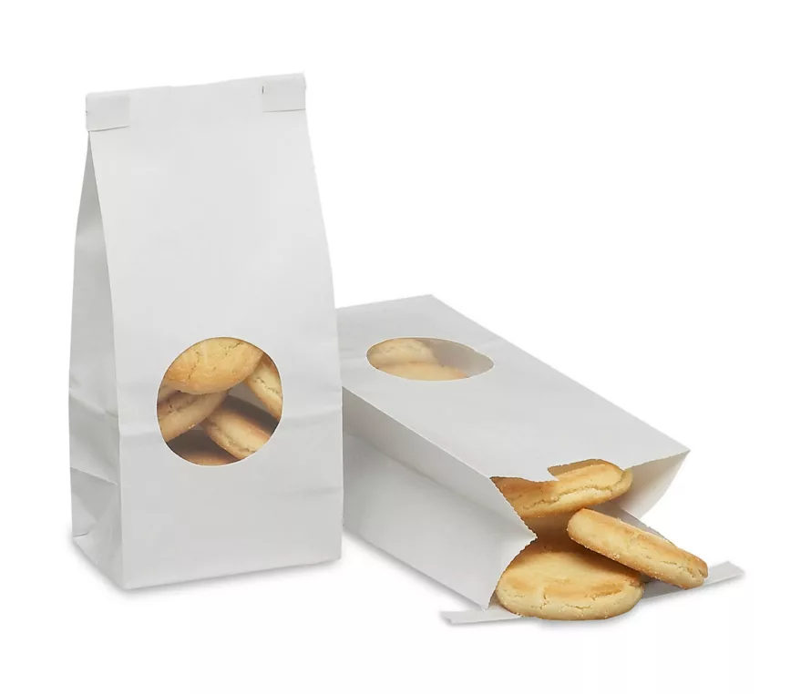 Macaron Paper Bag With Window