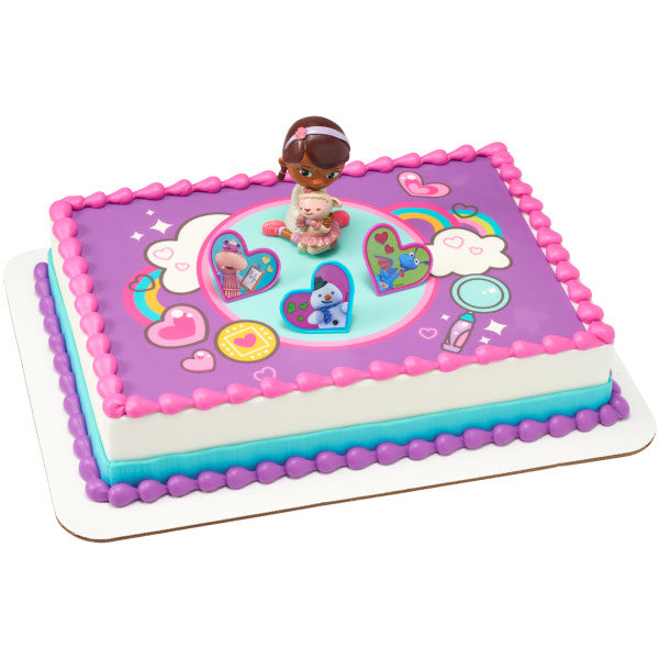 Doc McStuffins Doc and Lambie Cake Topper