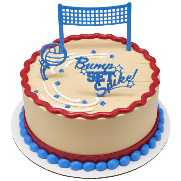 Bump, Set, Spike Cake Topper Kit