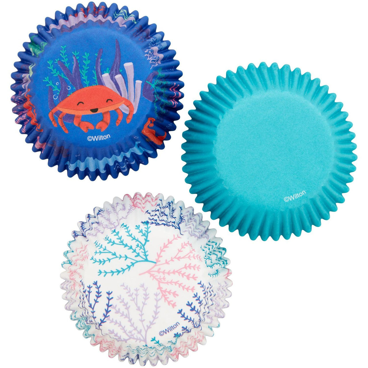 Ocean Life Paper Cupcake Liners