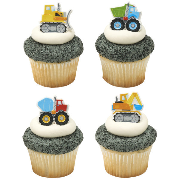 Construction Cupcake Rings