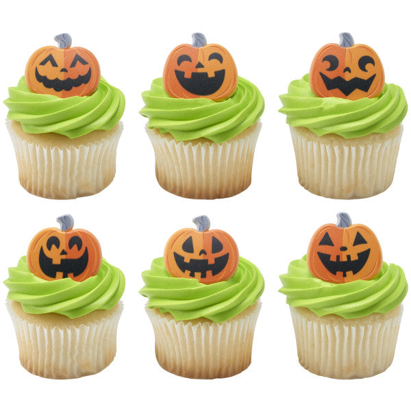 Jack-O'-Lanterns Cupcake Rings