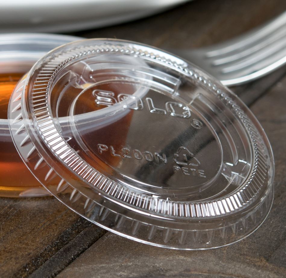 Clear Plastic Souffle / Cup and Lid