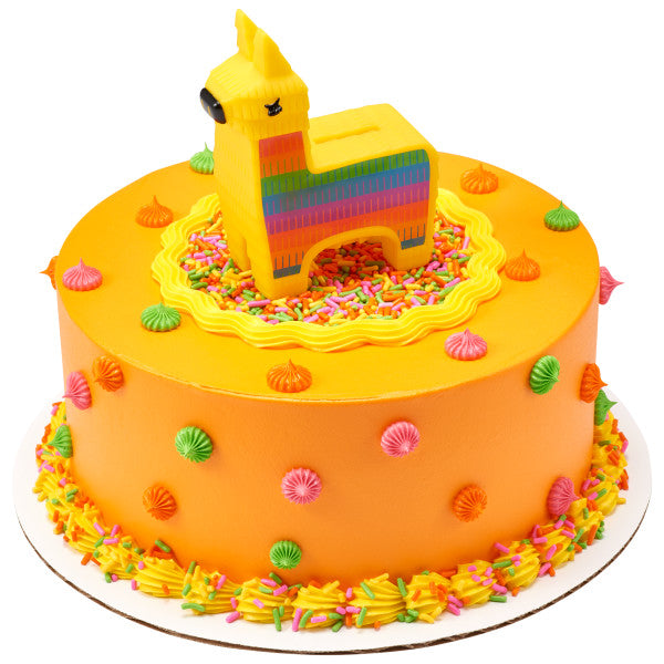 Piñata Coin Bank Cake Topper