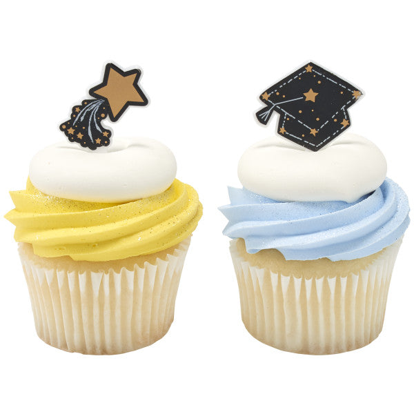 Shoot For The Stars Cupcake Picks