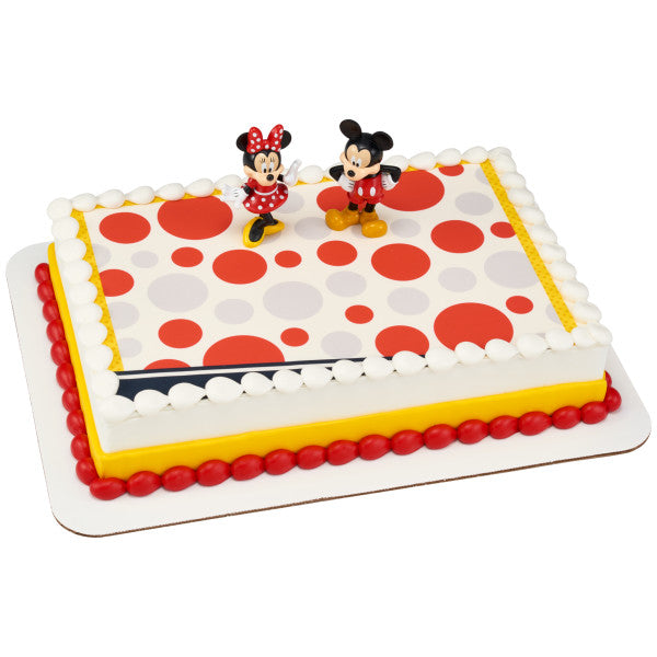 Mickey & Minnie Mouse - Cake Topper