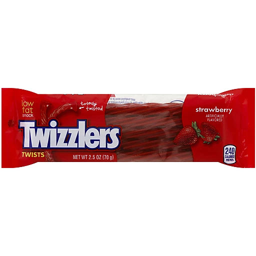 Twizzlers® Strawberry Twists Candy 2.5 Oz. Pack