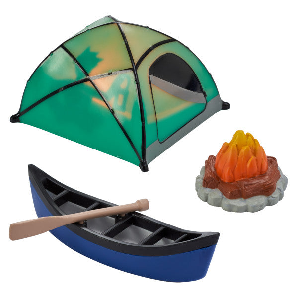 Fireside Camp Cake Topper