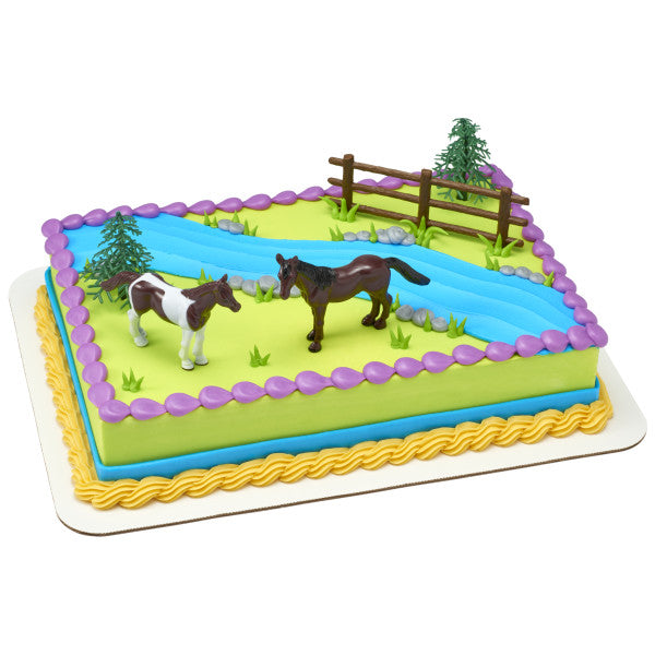 Horses Cake Topper