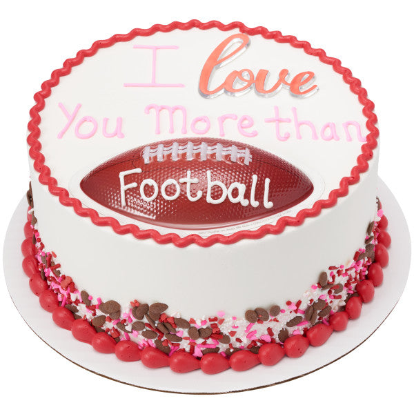 Football with Laces Pop Top