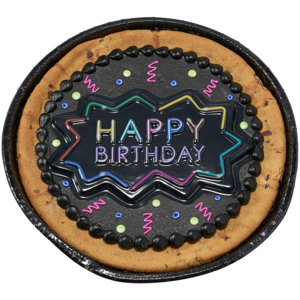 Neon Happy Birthday Pop Tops