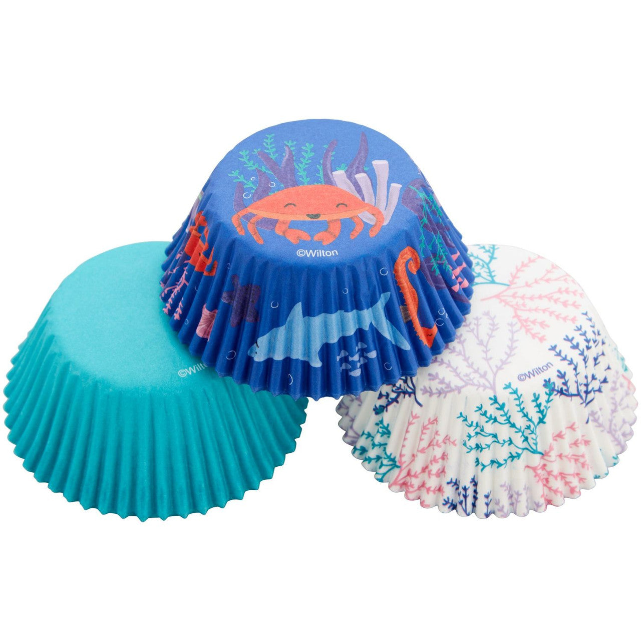 Ocean Life Paper Cupcake Liners