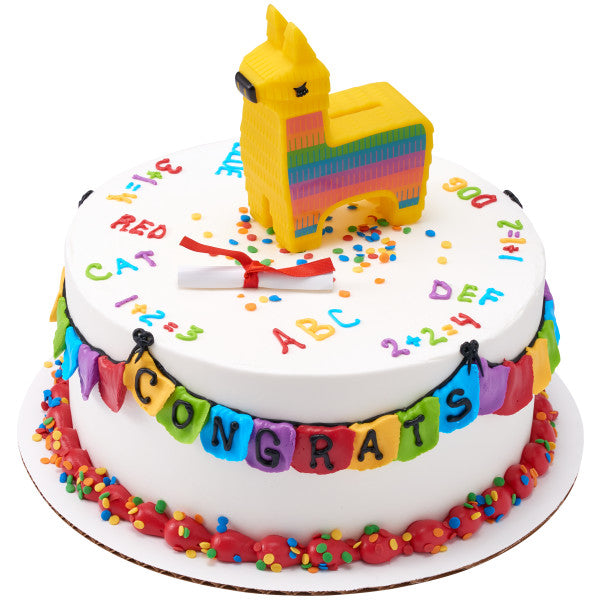 Piñata Coin Bank Cake Topper