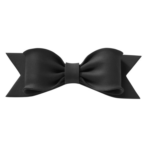 Gum Paste Bow - Printed and Solid Black