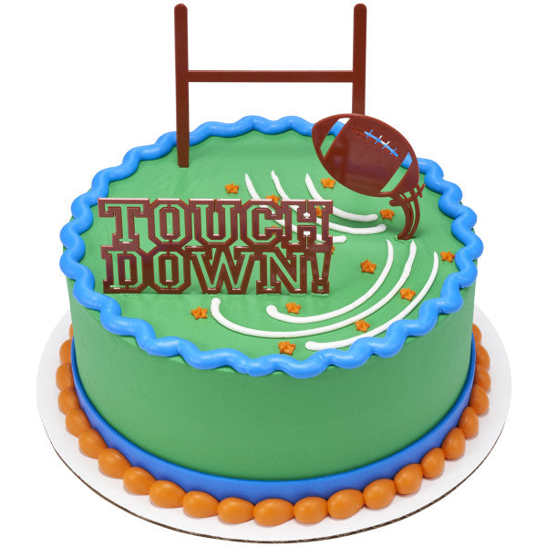 Football Cake Topper Kit